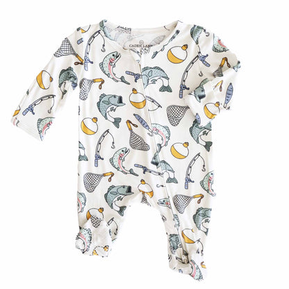 Catch of the Day Zipper Footie