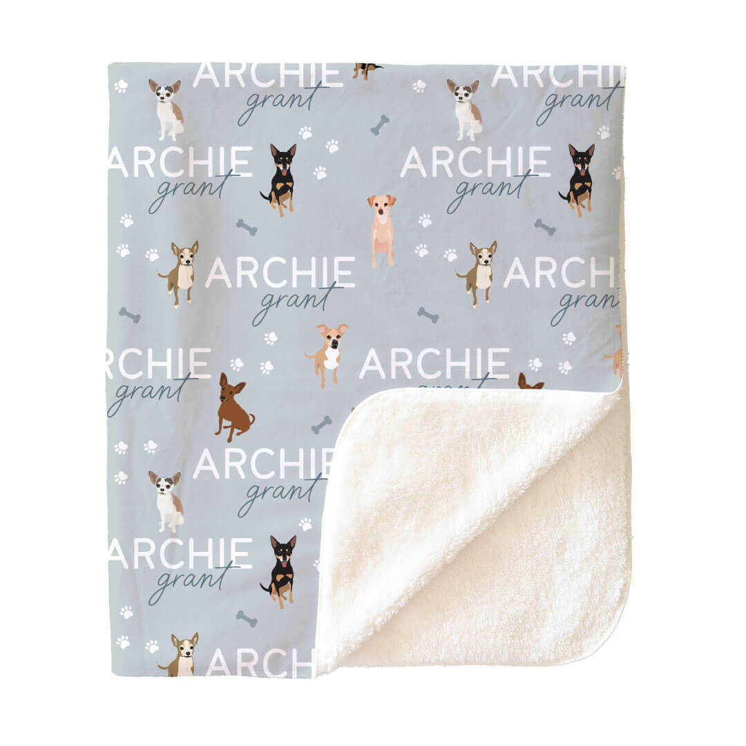 Personalized Kids Blankets | Dog Breeds - Part 2