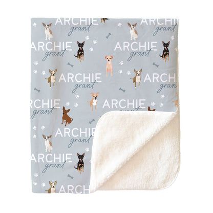 Personalized Kids Blankets | Dog Breeds - Part 2