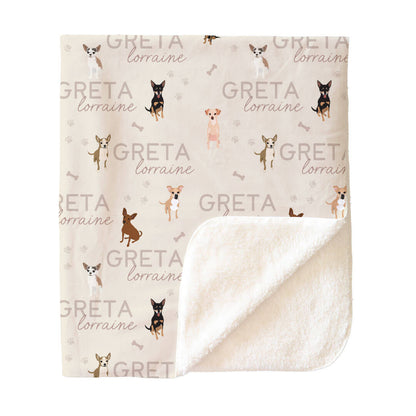 Personalized Kids Blankets | Dog Breeds - Part 2