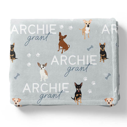 Personalized Kids Blankets | Dog Breeds - Part 2