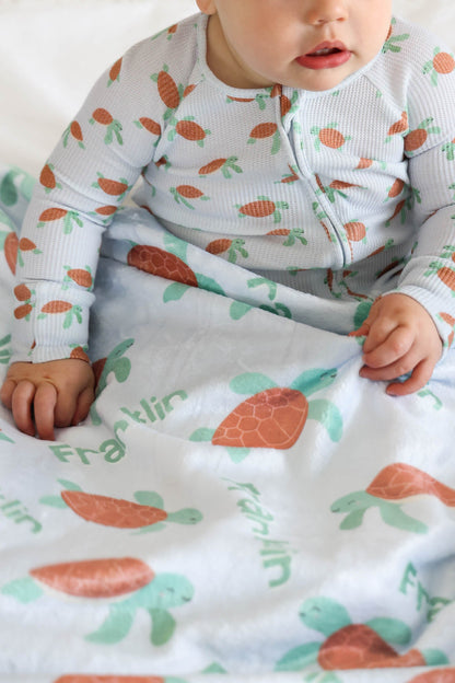 Personalized Kids Blanket | Coastal Cruisers