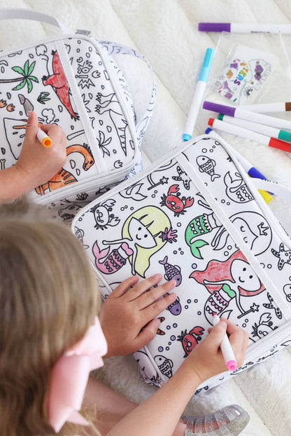 Kids Colorable Lunchboxes