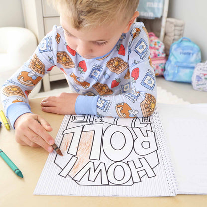 Personalized Coloring Book | Construction Zone
