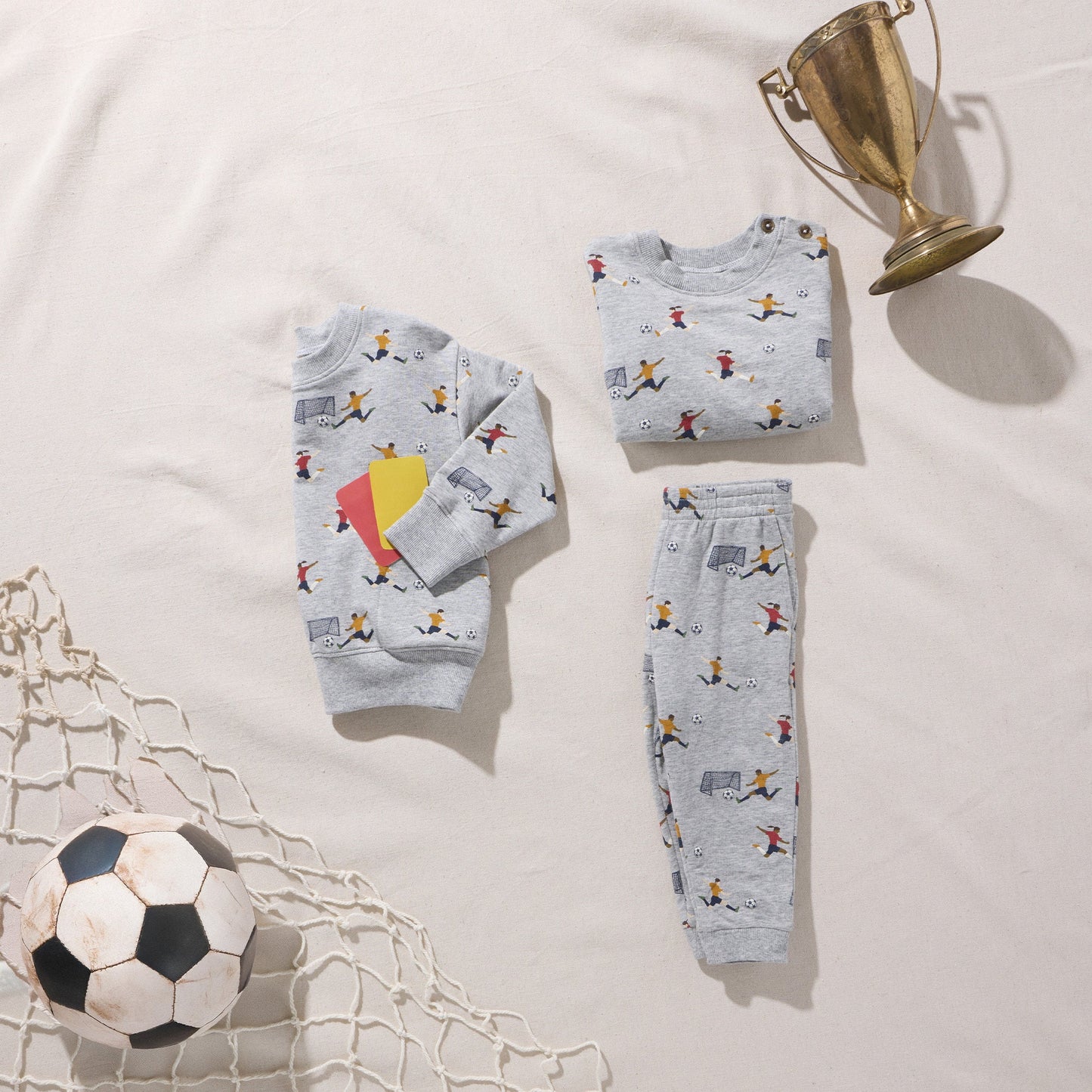 Baby Jax Jogger Set - Mini Soccer Players