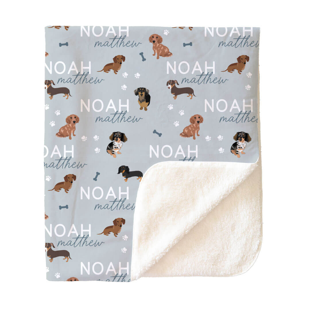 Personalized Kids Blankets | Dog Breeds - Part 2