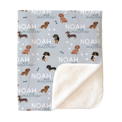 Personalized Kids Blankets | Dog Breeds - Part 2