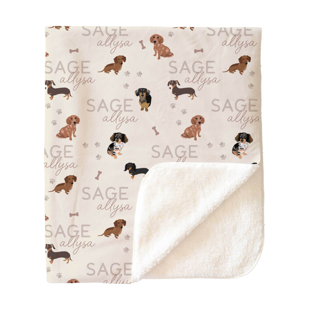 Personalized Kids Blankets | Dog Breeds - Part 2