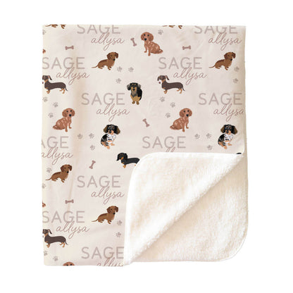 Personalized Kids Blankets | Dog Breeds - Part 2