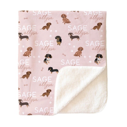 Personalized Kids Blankets | Dog Breeds - Part 2