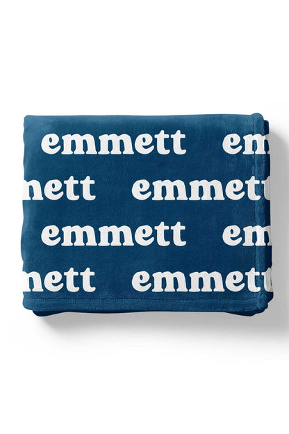 Baby Blues Personalized Color Blanket