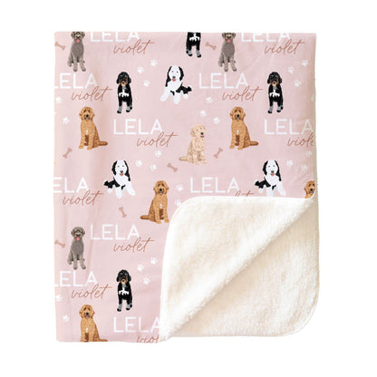 Personalized Kids Blankets | Dog Breeds - Part 2