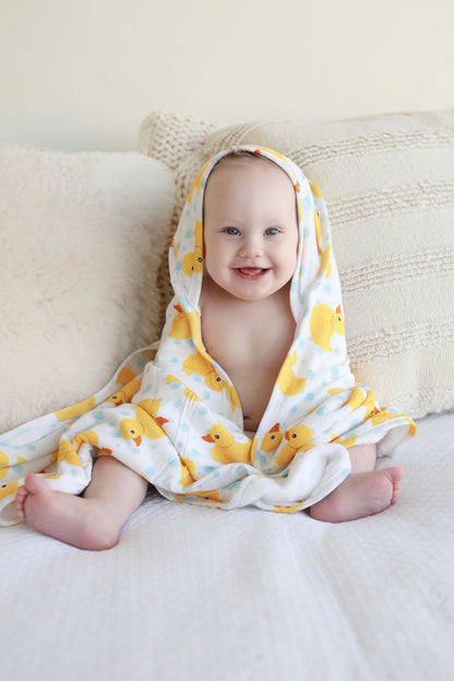 Baby Embroidered Bamboo Hooded Towels