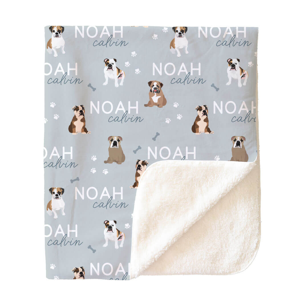 Personalized Kids Blankets | Dog Breeds - Part 2