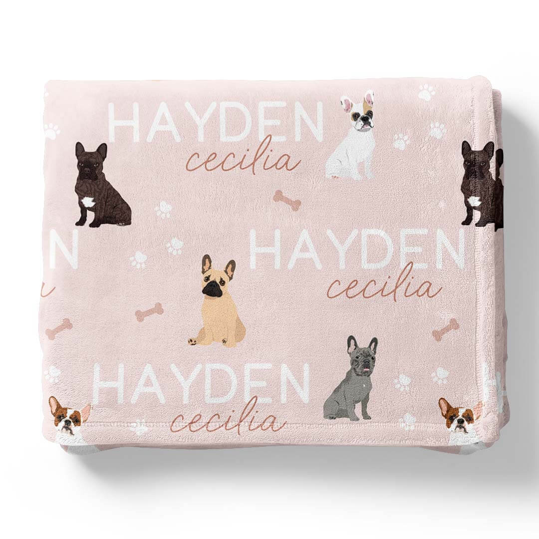 Personalized Kids Blankets | Dog Breeds - Part 2