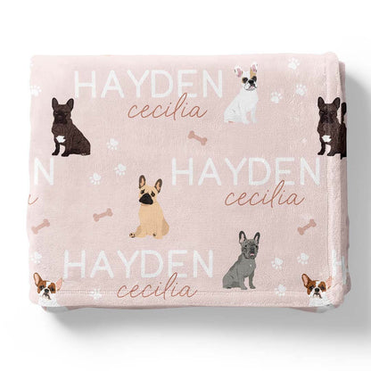 Personalized Kids Blankets | Dog Breeds - Part 2