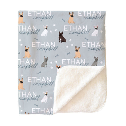 Personalized Kids Blankets | Dog Breeds - Part 2
