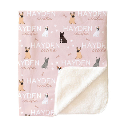 Personalized Kids Blankets | Dog Breeds - Part 2