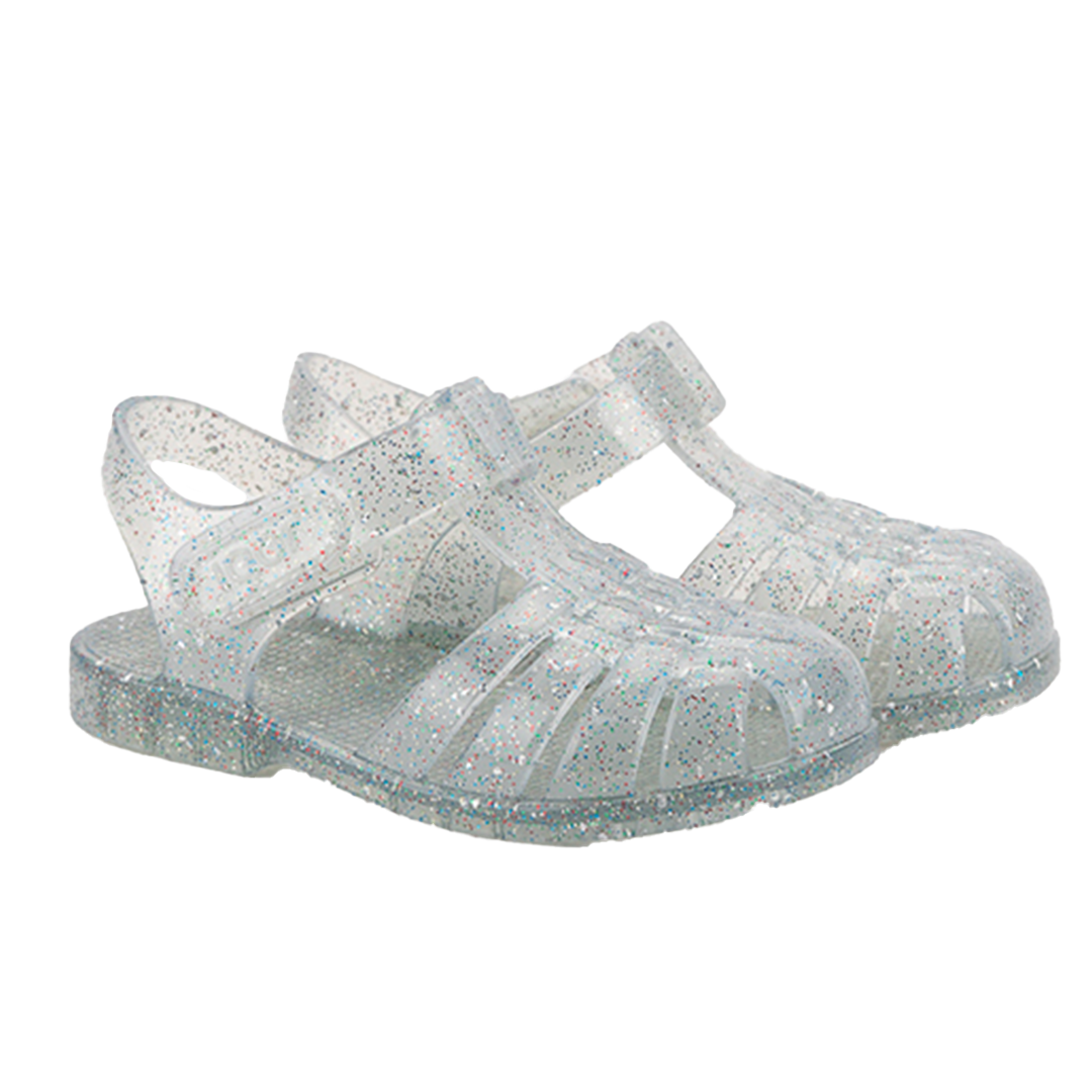 Classic Crystal Shoe - Transparent Multi Glitter