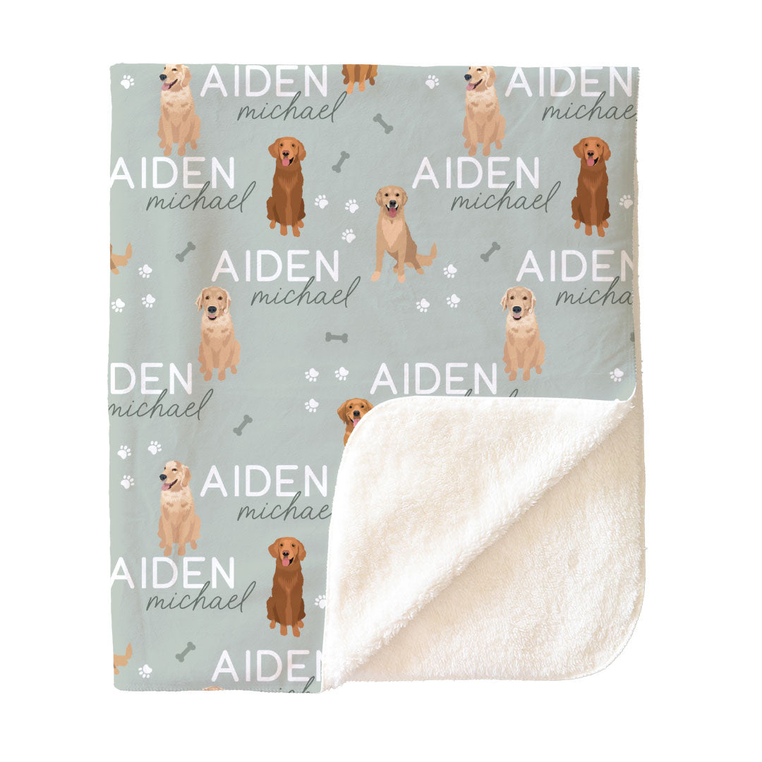 Personalized Kids Blankets | Dog Breeds - Part 2