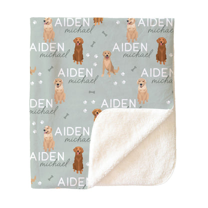 Personalized Kids Blankets | Dog Breeds - Part 2