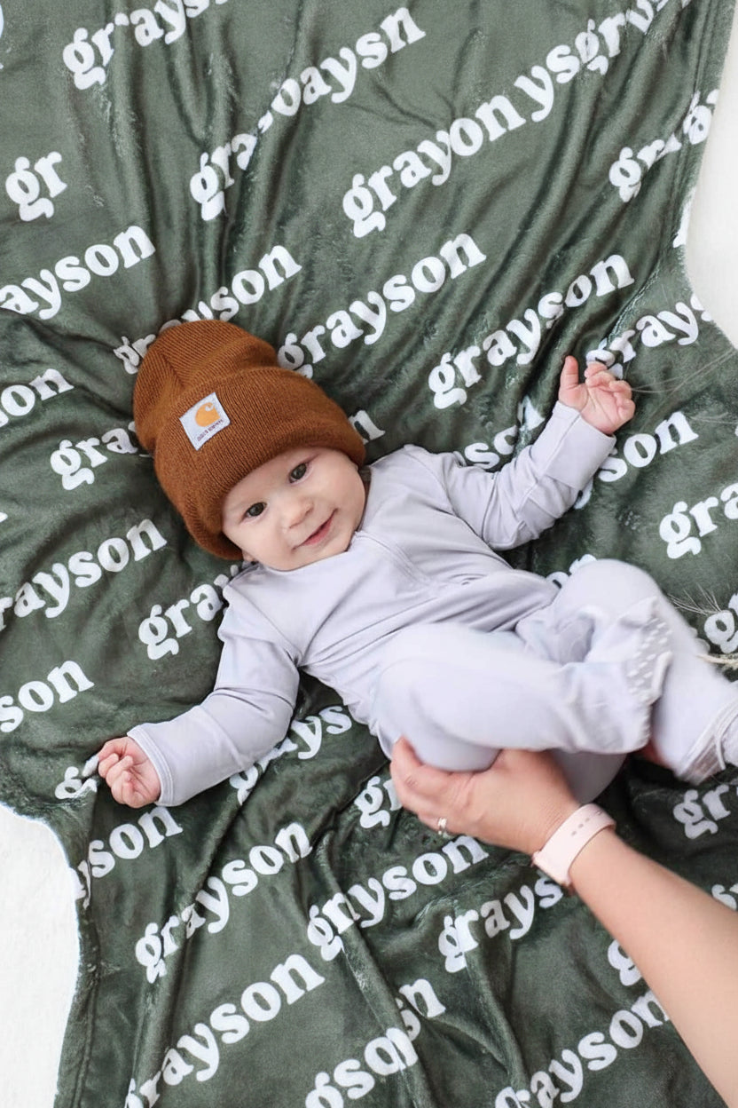 Personalized Color Blanket | Juniper