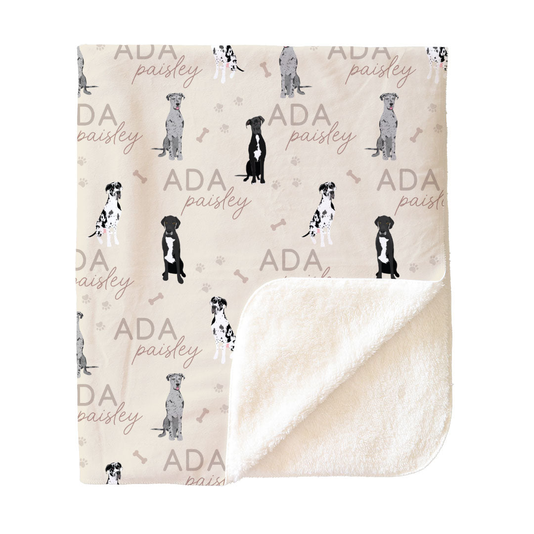 Personalized Kids Blankets | Dog Breeds - Part 2