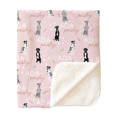 Personalized Kids Blankets | Dog Breeds - Part 2