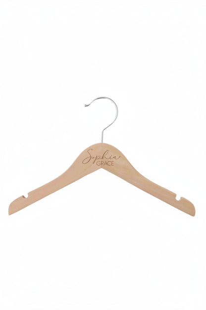 Personalized Baby Name Wood Hanger | Simple