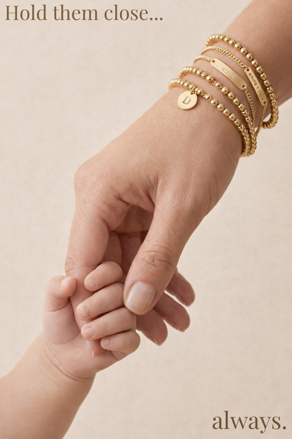Engraved Bar Bracelet