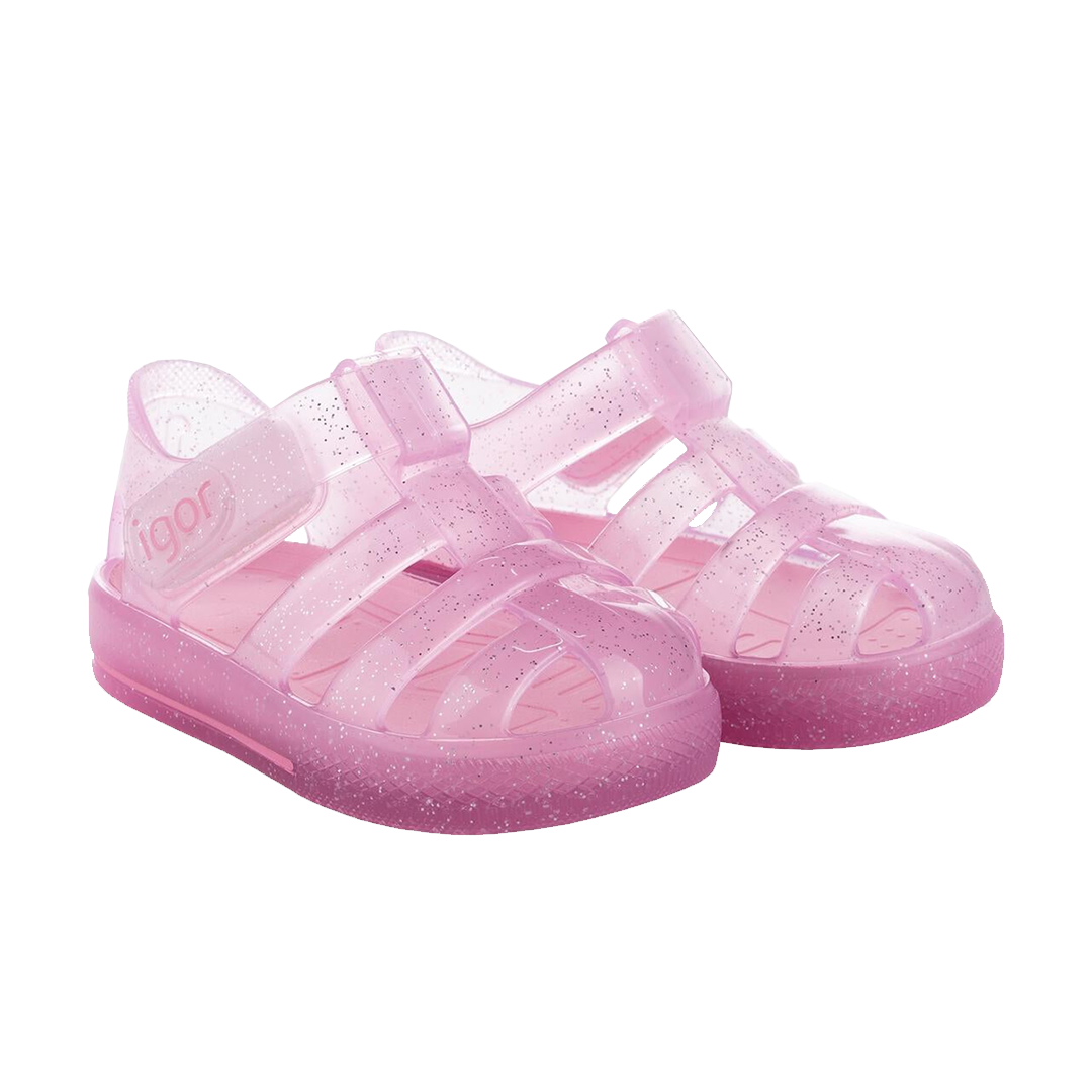 Star Glitter Shoe - Pink