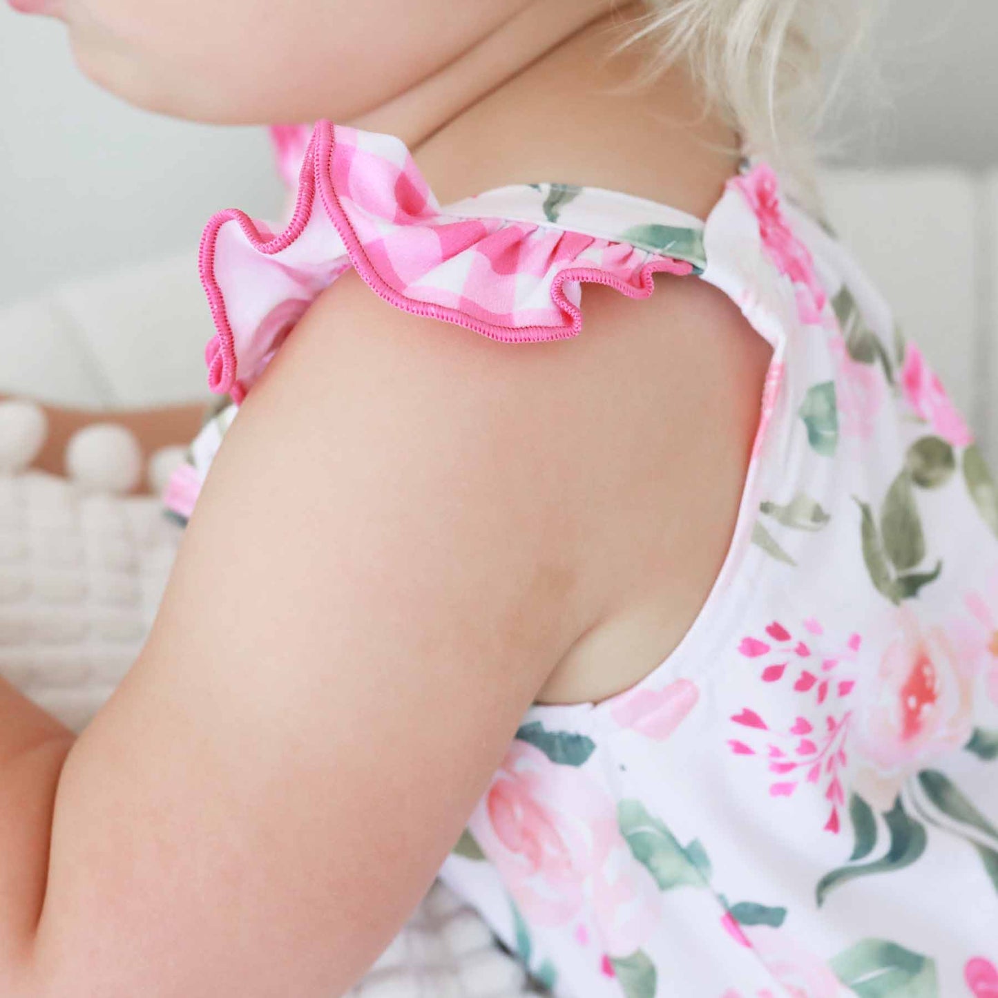 Girls' Full Length Ruffle Nightgown | In Bloom