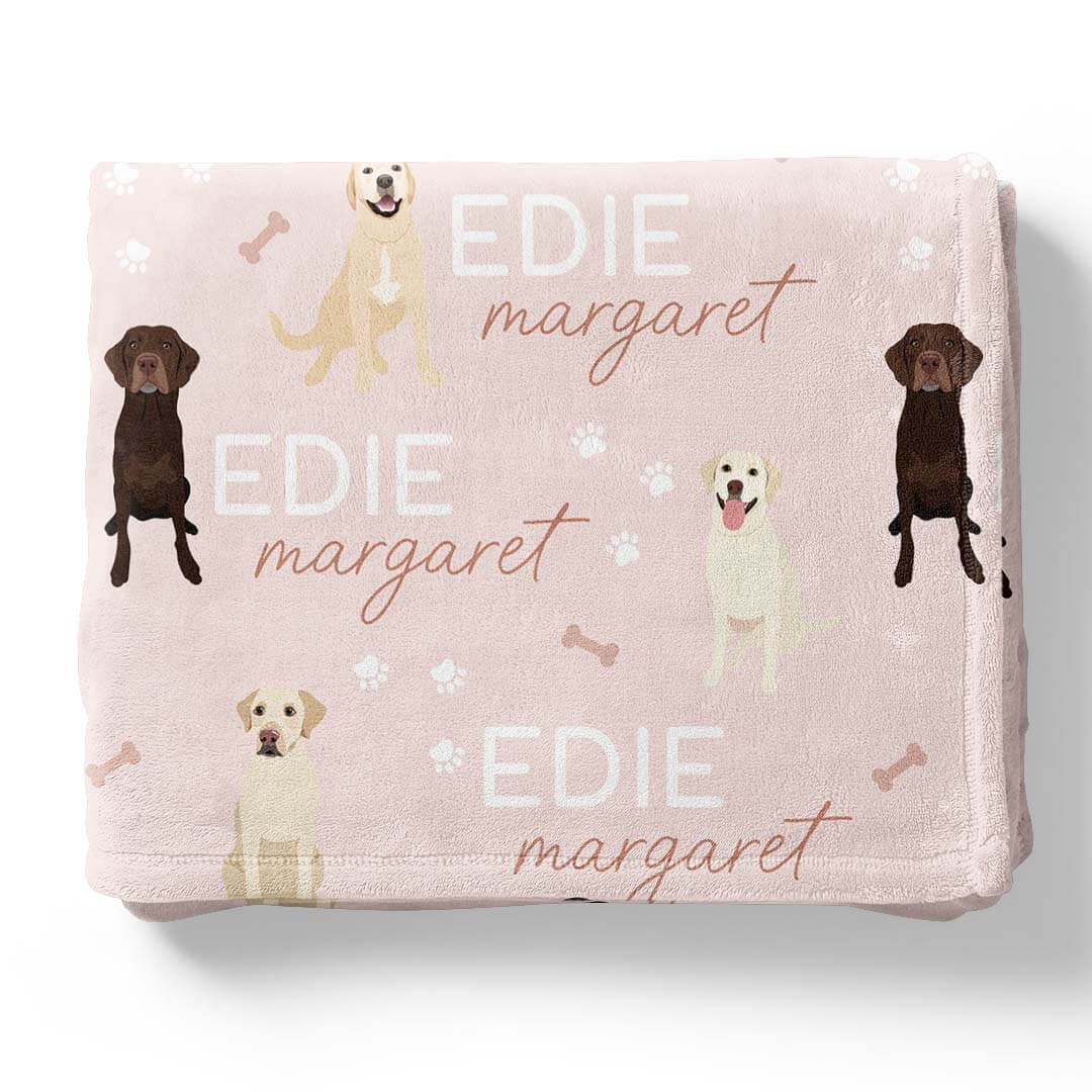 Personalized Kids Blankets | Dog Breeds - Part 2