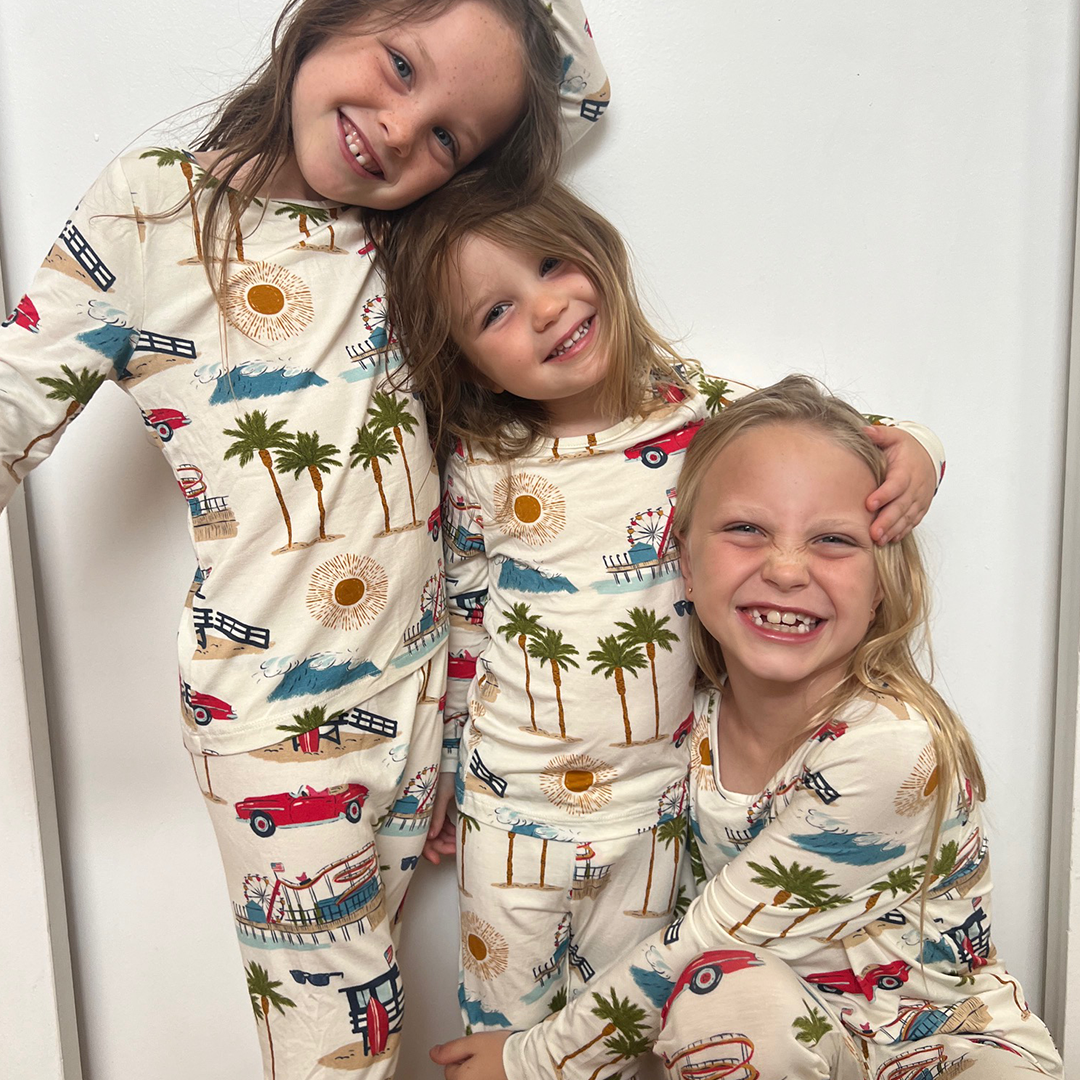 Kids Bamboo PJ Set - LA