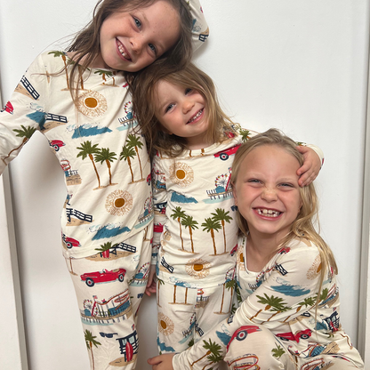Kids Bamboo PJ Set - LA