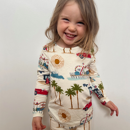 Kids Bamboo PJ Set - LA