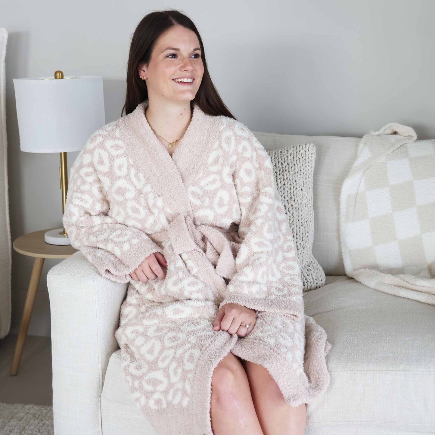 CuddleLane™ Adult Robe | Leopard