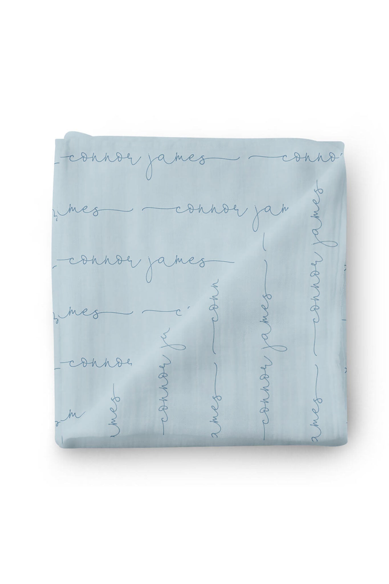 Personalized Baby Name Swaddle Blanket