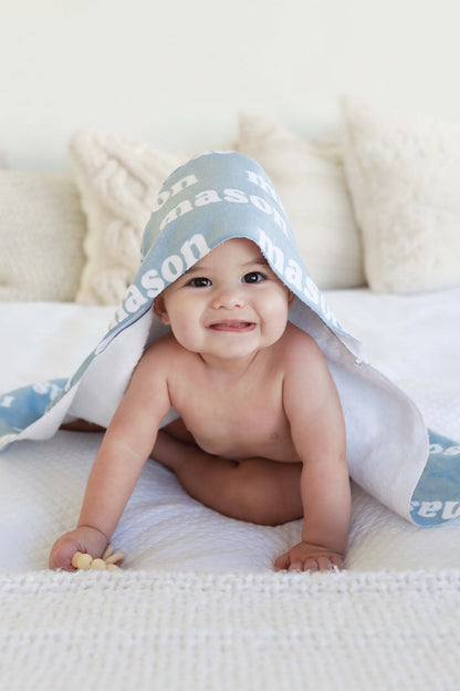 Personalized Hooded Towel | Solids