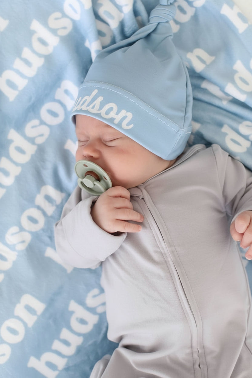 Baby Blues Personalized Color Blanket