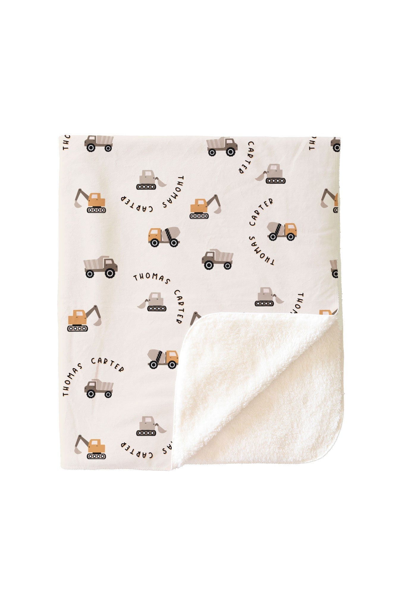 Personalized Kids Blanket | Little Builder