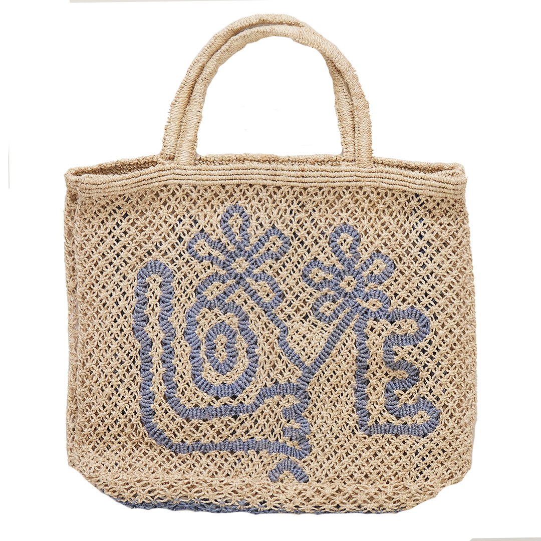 Flower Love Bag - Pebble