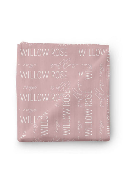Personalized Baby Name Swaddle Blanket