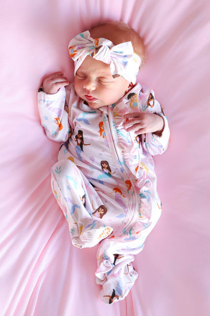 Knit Large Bow Headwrap | Let's Be Mermaids