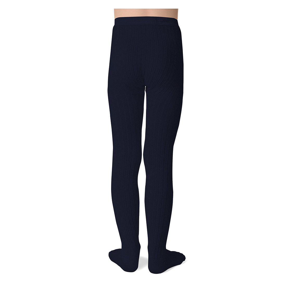 Ribbed Tights - Navy