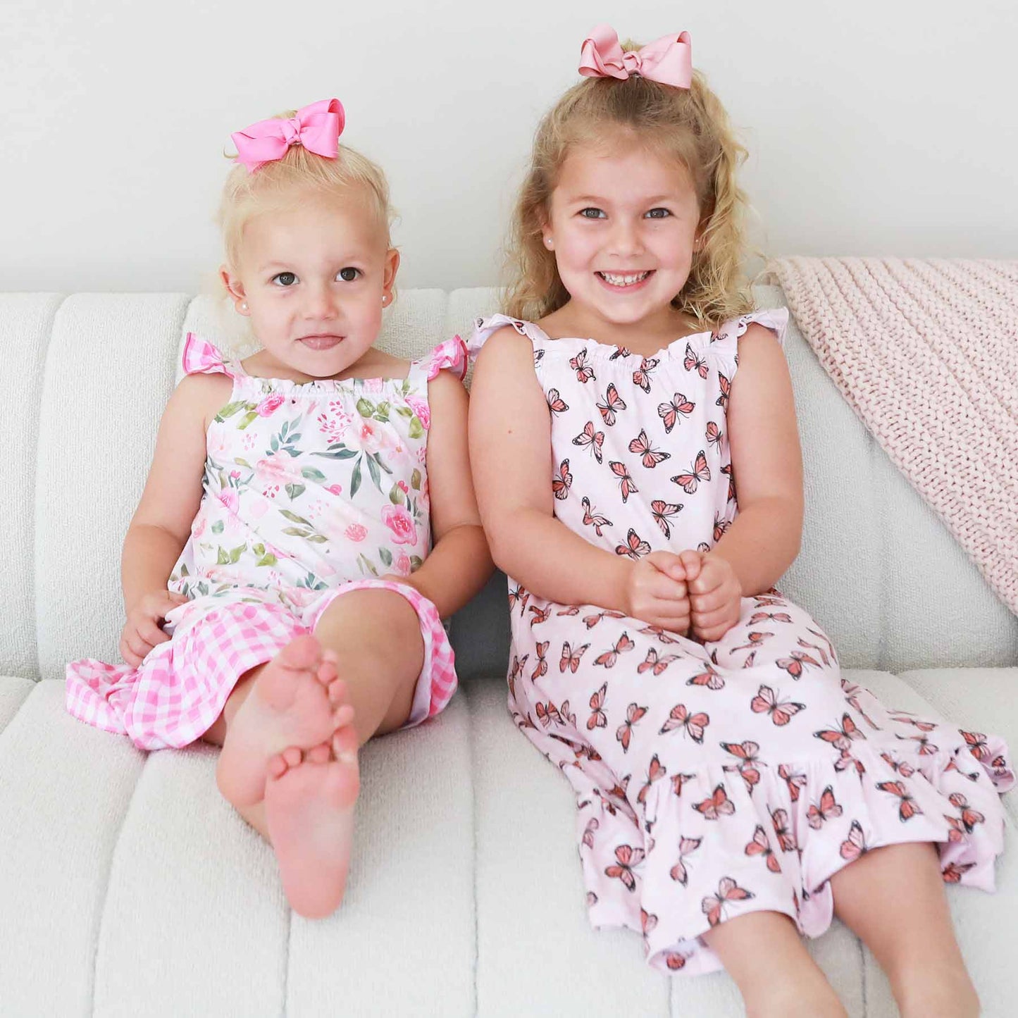 Girls' Full Length Ruffle Nightgown | In Bloom