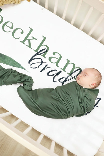 All Solid Bamboo Knit Swaddle Blankets