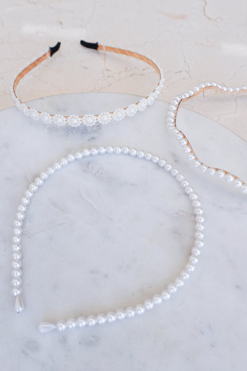 Carolina 3 Pack Headband - Pearl