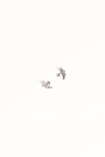 Elisa Earrings - Silver