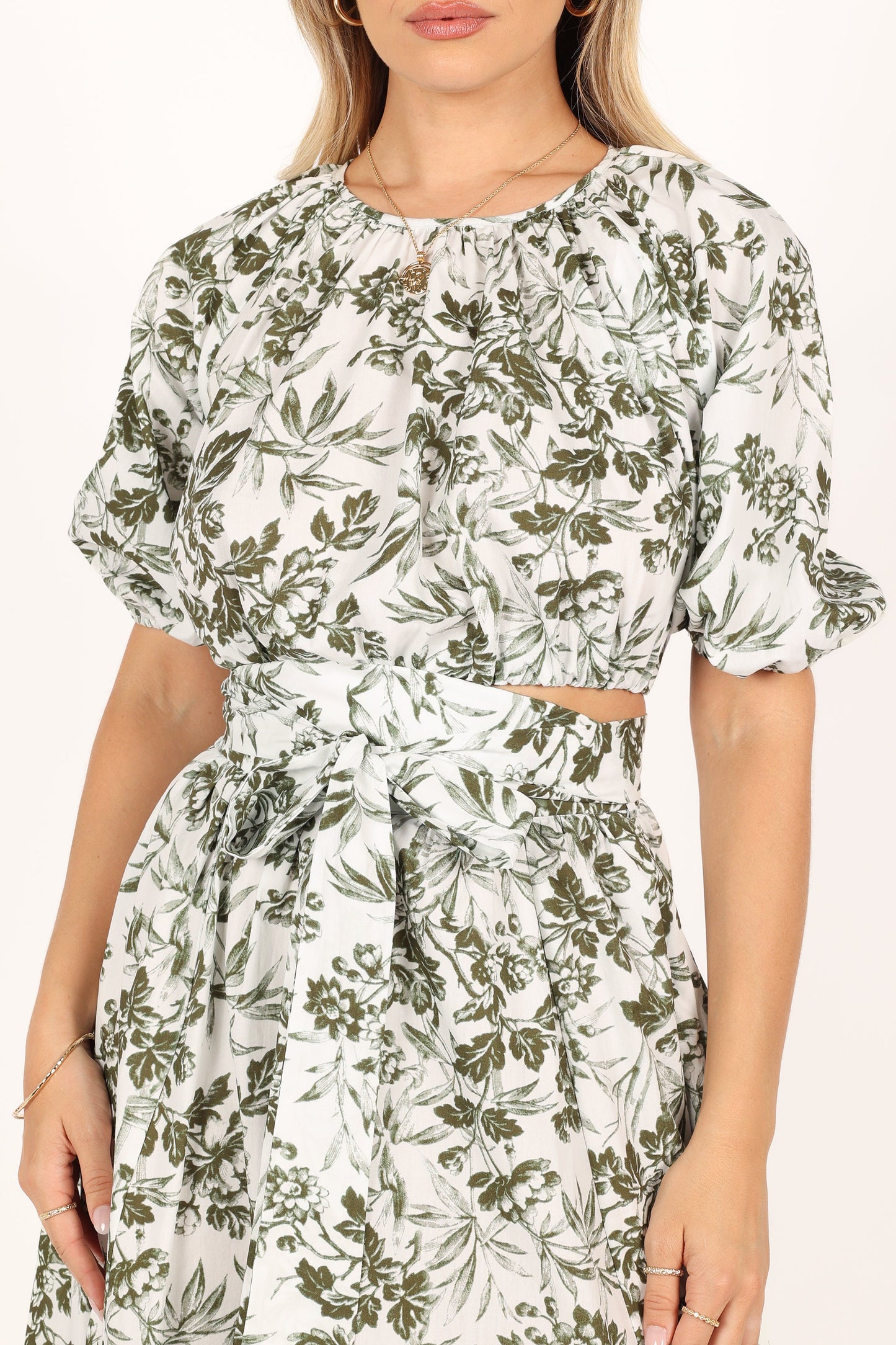 Delilah Set - Green Floral